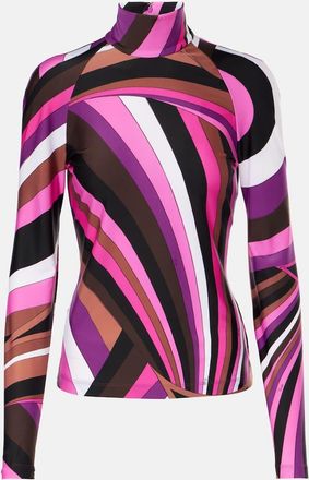 Pucci Iride turtleneck top