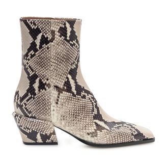 PARIS TEXAS Cowboy Boots, female, Multicolor, Size: 7 US Bettina Ankle Boot 50