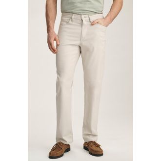34 Heritage Charisma Relaxed Straight Leg Honeycomb Pants in Oat Honeycomb at Nordstrom, Size 32 X 34