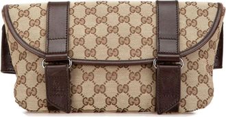 Gucci 2000-2015 GG Canvas belt bag - Brown