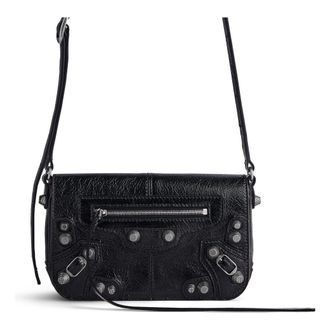 Balenciaga Le Cagole Mini Flap Bag Black 781911210KR1000