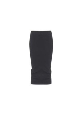 Rick Owens Soft Pillar cotton-blend midi skirt Size 38