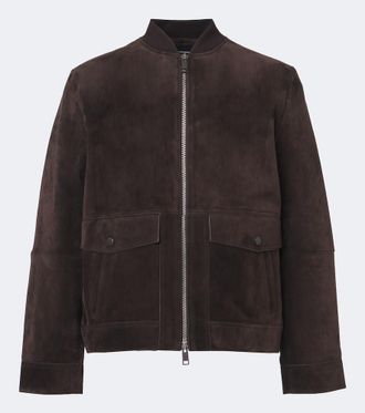 Yves Salomon Chaqueta bomber de ante