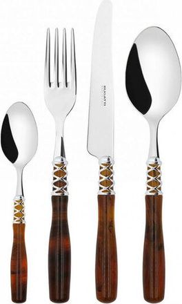 Bugatti 24 Piezas Cubiertas Colocadas En Tortuga Transparente De Madera Arianna Ghiera Cromata Bugatti