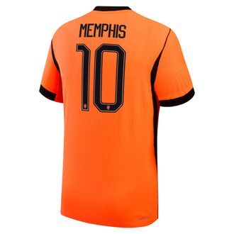 Nike Memphis Depay Netherlands National Team 2026 Match Home Nike Mens Dri-FIT ADV Soccer Jersey in Orange | NN203949323-NED