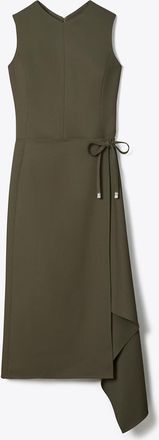 Tory Burch Womens Twill Wrap Dress, size 14