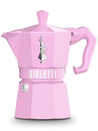Bialetti Moka Express lasered-Alfonso coffee maker (93g) - unisex - Aluminium - OS - Pink