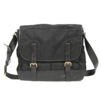 Prada Pre-owned borse di pelle a tracolla - - Pre-owned - Donna - Nero - ONE SIZE