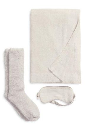 Barefoot Dreams Ultimate Travel Set in Silver at Nordstrom Rack