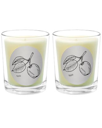 Qualitas The Apple Two Scented Beeswax Candle Set