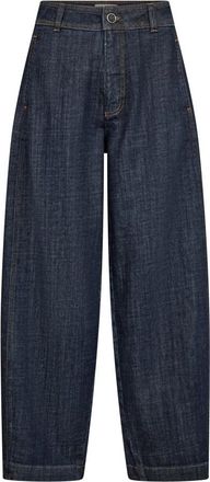 Mos Mosh Broek - Dames - Loose Fit Jeans - Blauw - W31 - Jeans