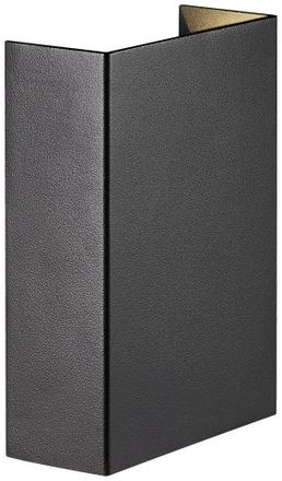 Nordlux Fold Aplique De Pared Negro Led Exterior
