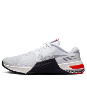 Nike (WMNS) Nike Metcon 8 White Black Picante Red DO9327-102