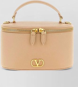 Valentino Garavani vlogo signature leather mini vanity bag