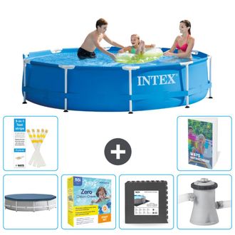 Intex Piscina Con Estructura Redonda - 305x76 Cm - 7-piezas S85