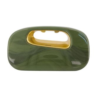 Cult Gaia Amara Clutch - female - Cult Gaia - Clutches - Green - ONE SIZE - Bags