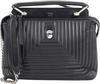 Fendi Pre-owned Handbags, female, Black, Size: ONE SIZE Pre-owned Dotcom Shoulder Bag