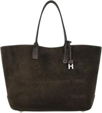 Hogan Borsa Shopping Address - - Bags - Donna - Marrone - ONE SIZE