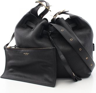 Ferragamo Leather Shoulder Bag (Pre-Owned)