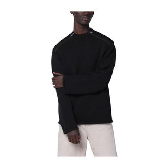 OAMC Round-neck Knitwear, male, Black, XL, Oamc Jumpers Black