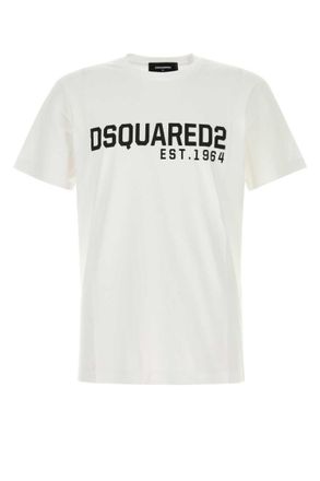 Dsquared2 White Cotton T-shirt