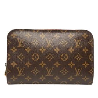 Louis Vuitton Pre-owned Clutches, female, Brown, Size: ONE SIZE Pre-owned Orsay Clutch