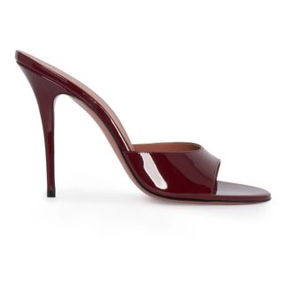 Amina Muaddi Donna, Scarpe, Rosso, 38 1/2 EU, new