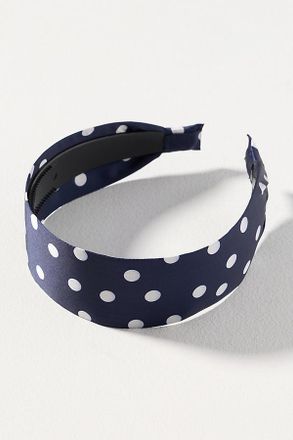 Anthropologie Wide Satin Headband