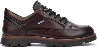 Pikolinos Zwarte veterschoen voor heren - Heren - Veterschoenen - Bruin - 44 EU - Schoenen