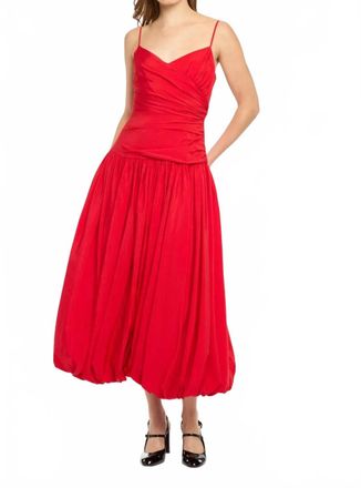 Cinq &agrave; Sept Fia Dress In Red