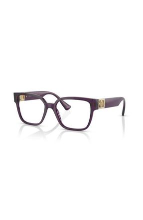 Versace 54mm Square optical glasses in Violet at Nordstrom