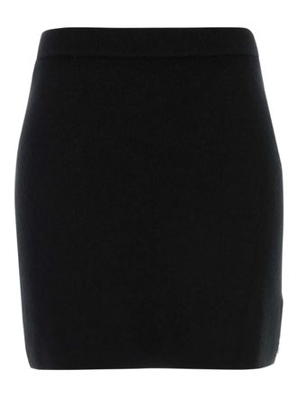 Alexander Wang Gebreide mini-rok - Zwart