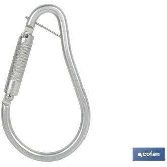 cofan Gancho De Acero Con Bloqueo Autom&aacute;tico Apertura 59 Mm Ruptura +23 Kn