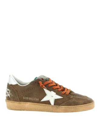 Golden Goose Ball Star Leather Sneakers