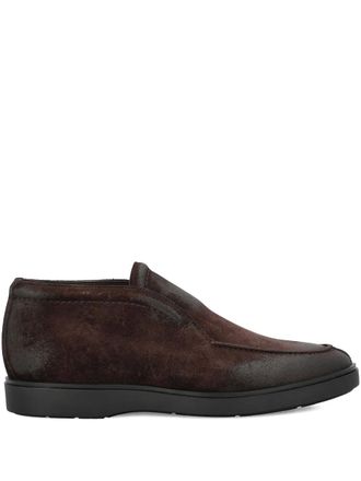 Tagliatore Suède loafers - Bruin