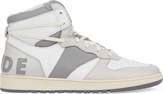 Rhude GREY RHECESS HIGH SNEAKERS