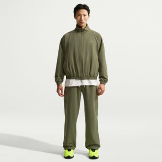 Nike Mens Standard Issue Dri-FIT Woven Basketball Pants in Green | IM5905-222