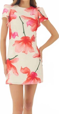 Hutch Vatti Dress In Red X-Ray