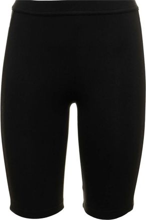 Dsquared2 Bermuda Bike Shorts - Dames - Korte sportbroeken - Zwart - L - Katoen - Fitness