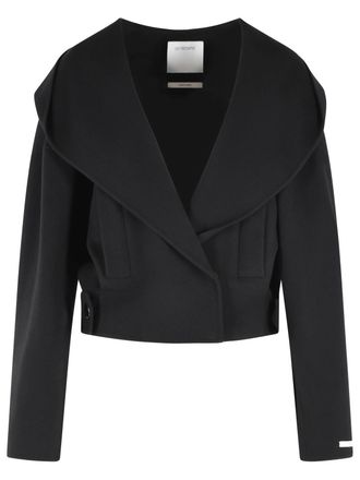 Sportmax Idoneo Black Virgin Wool Jacket