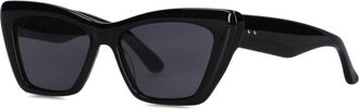 Notre-V Sophia Zonnebril - Dames - Zonnebrillen - Zwart - ONE Size - Accessoires