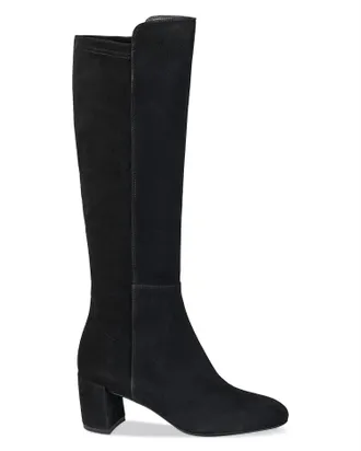 AGL Womens Lynn Knee High Suede Boot In Black