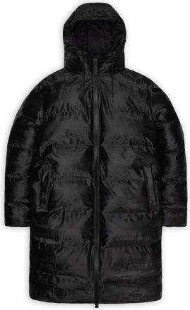 Rains Alta Longer Puffer Jacket W3T4 Winterjacke - Unisex | schwarz