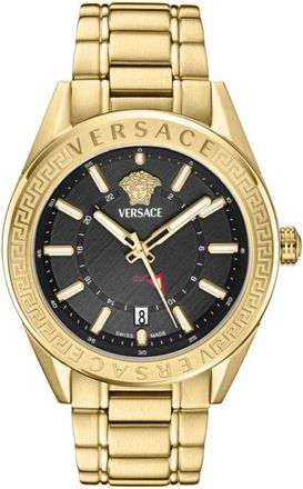 Versace Analoog GMT Horloge - Heren - Horloges - Geel - ONE Size - Accessoires