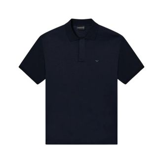 Emporio Armani Polo Shirt - Heren - Polos - Blauw - XL - Tops