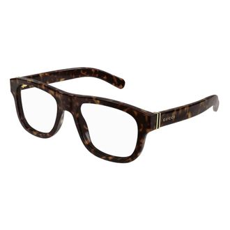 Gucci Glasses, male, Brown, 54 MM, Stylish Eyeglasses Frames