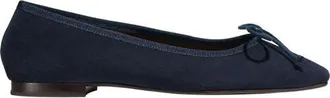 Margaux Eyewear The Fonteyn Flat in Indigo Suede at Nordstrom, Size 37.5