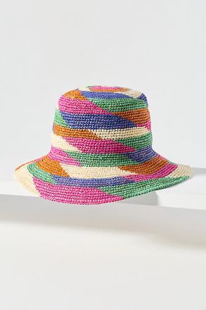 San Diego Hat Company Lucia Colorful Bucket Hat