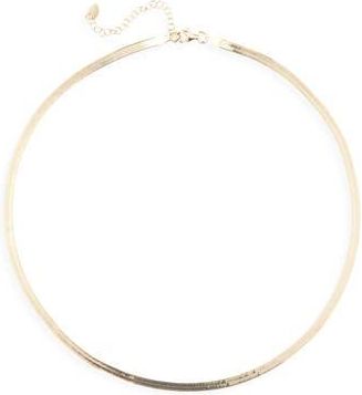 Argento Vivo Herringbone Necklace in Gold at Nordstrom Rack
