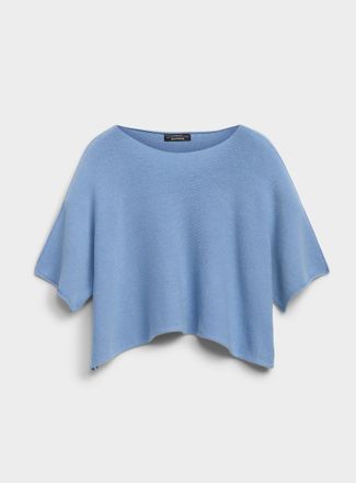Contemporaine Womens Oversized boxy-fit boat-neck sweater Exclusive collection from Italy